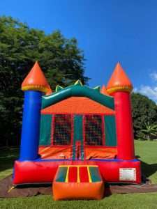 Casa de Brincos Inflable Castillo Colorin