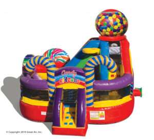 Casa de Brinco Candy Zone