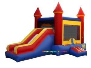 Casa de Brinco Inflable Castillo Con Chorrera