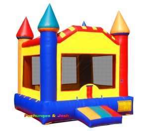 Casa de Brinco Inflable Castillo Colores