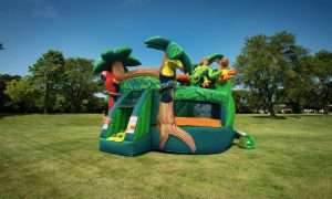 Casa de Brinco Inflable Bosque Tropical