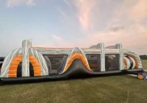 Carrera de Obstáculos Inflable Thunder JR