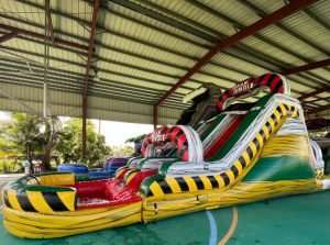 Chorrera de Agua Inflable Doble Carril UJ