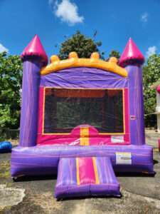 Casa de Brinco Castillo Inflable Princesa Pink Marble