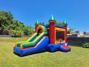 Casa de Brinco Inflable Rainbow Crash