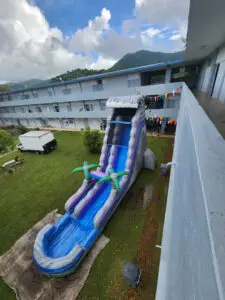 Chorrera de Agua Inflable Purple Dive
